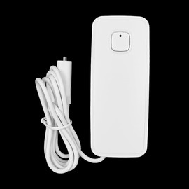 ZONADAH WIFI Water Leakage Sensor Smart Water Overflow Level Detector Security Sound Alarm System Flood Leak Sensor for Kitchen Bathroom Basement