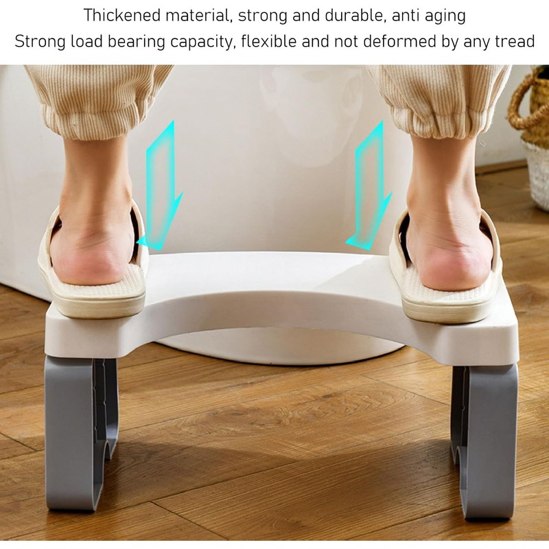 Taburete Plegable para Orinal, Taburete portátil de PP para Orinal