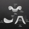 U-Shape Eyeglass Saddle Bridge Nose Pads Nose Piece Sunglasses Nose