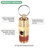 M METERXITY 4-Pack Air Compressor Pressure Release Safety Valve, 1/4"