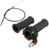 MOMOALA Twist Throttle Accelerator Grips&Cable compatible with ATV Quad Dirt