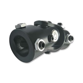 IMOOA 1" DD x 3/4"-30 Spline Universal Steering U Joint 83mm Length Black Steel