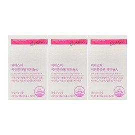 Esther Formula Yeo Esther Young Collagen Retinol A 820mg x 42 tablets x 3 boxes / 에스더포뮬러 여에스더 어린콜라겐 레티놀A 820mg x 42정 x 3박스