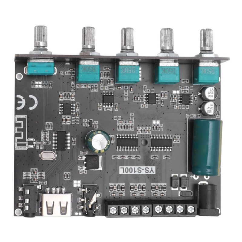 Bluetooth Power Amplifier Board 2.1 Channel 2x50W 100W APP Control