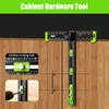 VNW 16Inch Adjustable Aluminum Drilling Positioning Ruler,Multifunction T-Square, Marking Gauge