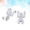 iplusmile 2 x Door Hooks Made of Stainless Steel Clothes