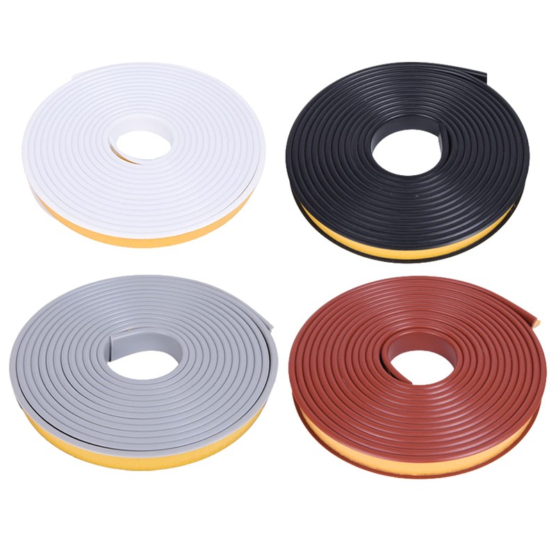 U-Shape Edge Banding, 16.4ft Self Adhesive Veneer Edging,TPE Flexible Furniture
