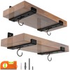 LEOPO 12 Inch Shelf Bracket for DIY Floating Shelf, 1/5