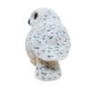 WitnyStore Tiny 1" High White Snowy Owl Look Left Figurine