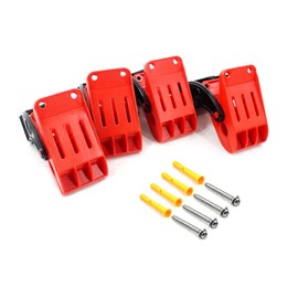 KUK 4pcs Car Floor Mat Clips Car Matts Clamp Wall-Mounted Cleaning Clip Versatile Tool Car Accessories for Car Vehicle Large Heavy Duty Mat