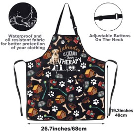 JNIAP Labrador Kitchen Apron Labrador Cooking Apron Labrador Retriever Apron Labrador Mom Gifts Labrador Retriever Gifts (Labrador apron)