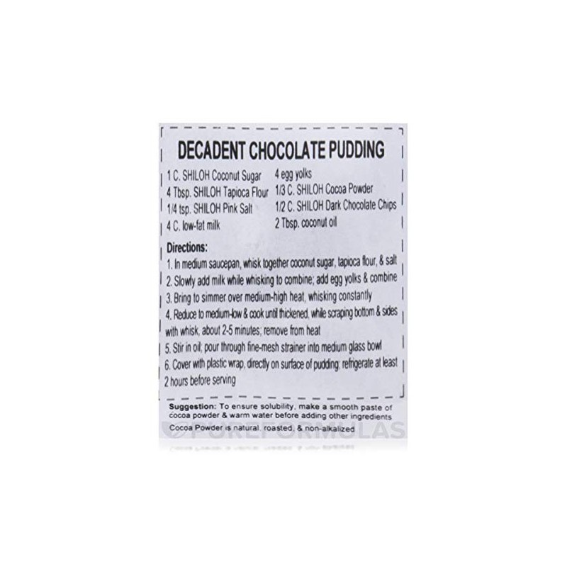 Shiloh Farms Organic Cocoa Powder - 16 oz