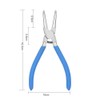 Professional Circlip Pliers Set, 4-Piece Snap Ring Pliers 7" Circlip