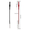 Flexible Back Probe, 2PCS Silicon Bendable Back Probes Kit Spoon