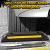 BBTO 4 Pcs 18'' Heavy Duty Parking Stopper for Garage,