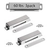 Strong Cabinet Magnets for Closure 60 lbs 3 Pack -