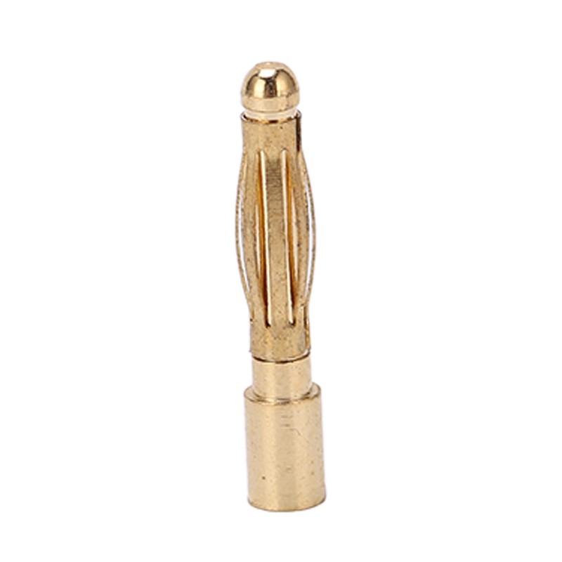 2.5mm Banana Connectors Plug, Multi Purpose Pure Copper Nickel Plated
