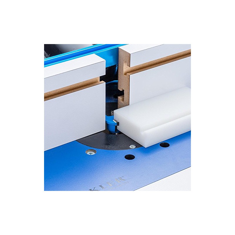 Router Bit Set-Up Jig for 22637 Drawer Lock Corner Bit