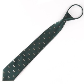 The Shirt Studio Green Bee Motif Automatic Tie