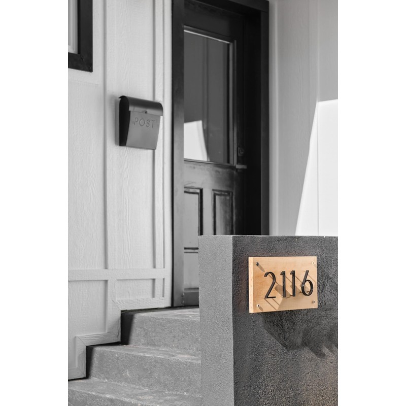 NACH Mailboxes for Outside Wall Mount, 12 x 11.2 x