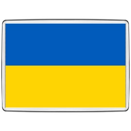 Pixly® Ukraine Flag Fridge Magnet Large Jumbo Size Ukrainian Keepsake Country Souvenir Novelty Refrigerator Magnets Gift