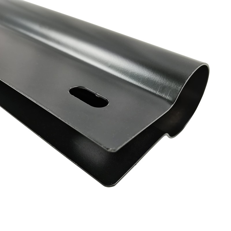 GaeaAuto Black Angled Spring Loaded Mud Flap Hanger Bracket Set