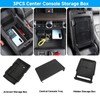 Bercicci 3PCS Center Console Organizer Compatible with Honda CRV 2026