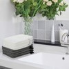 PHOGARY Pack of 10 Face Cloths Wash Mitt Flannel Removal