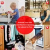 4 Sets Extra Strong No Drill Magnetic Cabinet Catches, Ultra