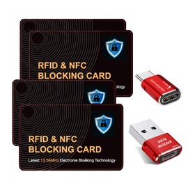 RFID Blocking Card, Credit Card Protector, Protects Entire Wallet Purse