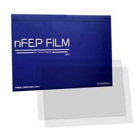 SK Honpo n-FEP Film Thickness 0.006 inch (0.15 mm), Pack of 2, For Optical Modeling 3D Printers (8.7 x 12.2 inches (220 x 310 mm)