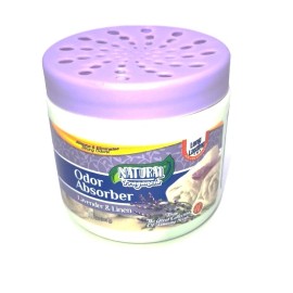 Natural Fragancia Odor Absorbing Gel, Scentillating Citrus, 10 Oz Jar- 4PK - Lavender & Linen