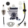 Carburetor for Badger WB26BCI 26cc 2-cycle 2-in-1 Straight Shaft Grass