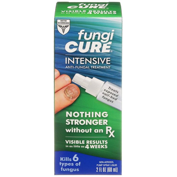 FungiCure Intensive Antifungal Treatment Spray - Maximum Strength, 2 Fl Oz
