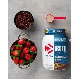 Whey Protein Iso 100 Dymatize 640 g Sabor Chocolate Gourmet