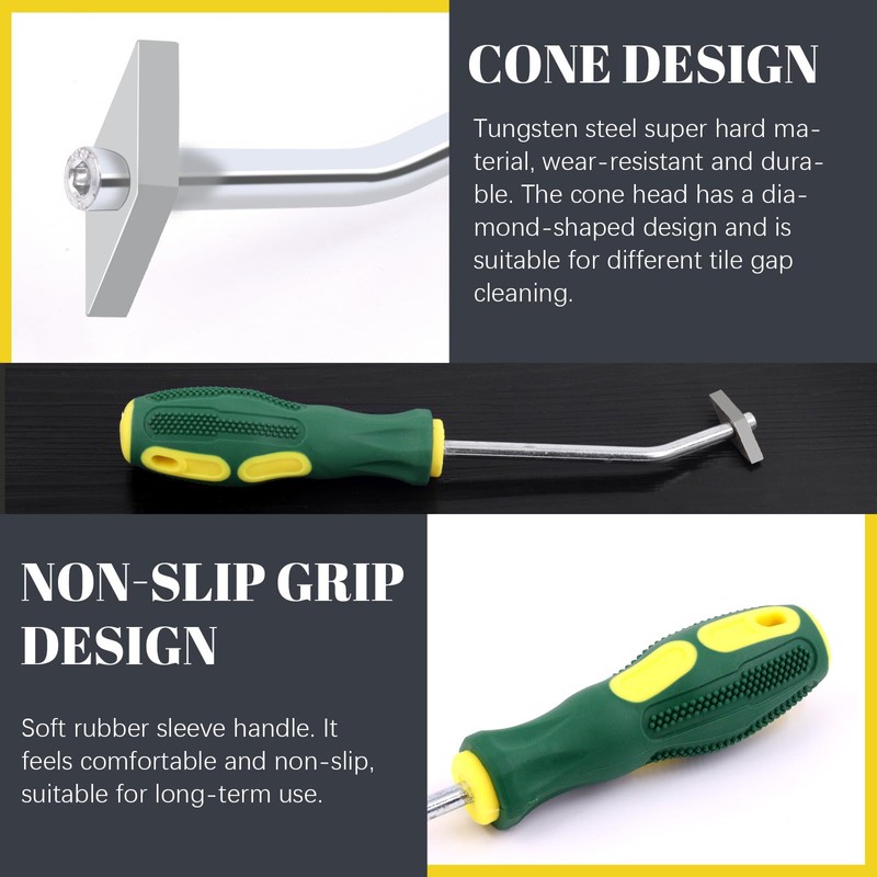 Mardatt 7Pcs Tile Grout Removal Tool Includes Tile Grout Saw