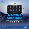MICTUNING LED Touch Switch Panel 8 Gang Car Marine Boat