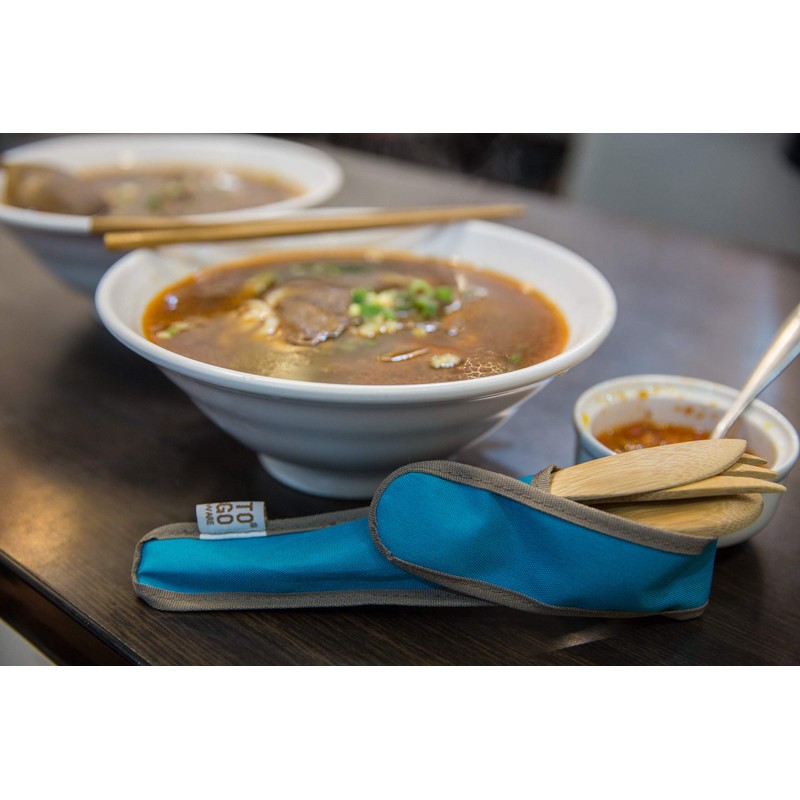 5 Piece Repeat Utensil Set Color: Mulberry