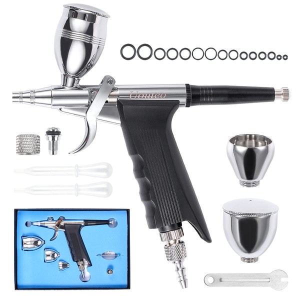 Uouteo Airbrush Trigger Double Action Trigger Air Brush Gun with