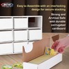 BCW Card House Storage Unit with 12 x 800ct Boxes