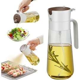 Esodee Kitchen Appliances 2-in-1 Oil Sprayer/Dispensers Bottle (550ML)