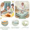Foldable Baby 5-in-1 Activity Walker - Rocker, Activity Center, Bouncer,