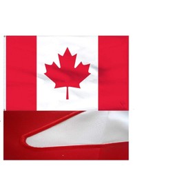 Trade Winds Canada Flag 6x10 Nylon Two Brass Grommets Embroidered Sewn Canada Flag Canadian Flag 6'x10' Premium Flag Banner Grommets