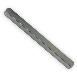 8mm Windows UPVC and Door Handle Spindle Plain Bar 50mm to 150mm Solid Steel Silver Metal Spindles Pack of 1 (8 mm x 110 mm)