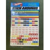 Hot Wheels Vintage 1969 Hot Wheels STICK-AROUNDS Decal Sheets SEALED,