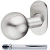 Hardware Store Door Knob 100% Stainless Steel Oval