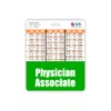 Physician Associate Badge Buddy Horizontal w/Height & Weight Conversion Charts