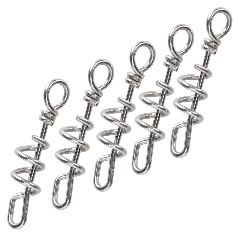 5 Pcs Bird Parrots Foot Ring Buckle Stainless Steel Foot