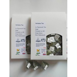 Verbena Tea Premium Handpicked in Pyramid Bags