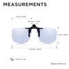 Blue Light Blocking Clip On Glasses for Computer, Digital, Screen